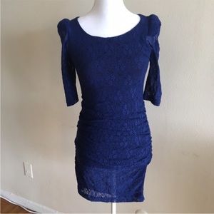 NWOT Sandro Royal Blue Dress